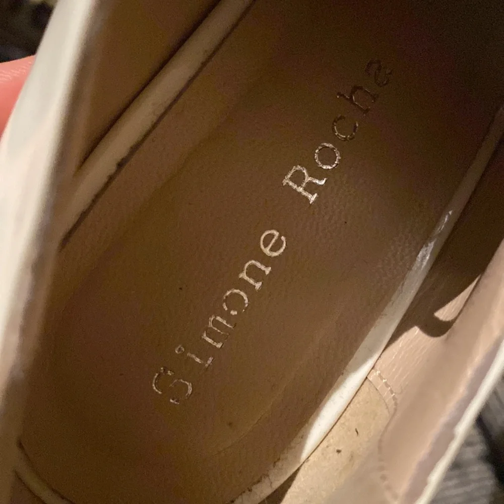 SIMONE ROCHA CLEAR HEEL BROGUES RARE - Picture 7 of 16